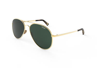 Aviator sunglasses top no nose pads